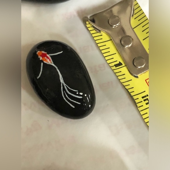 3 Handpainted Koi Rocks, Can buy as a set or individually. One has already sold. - Picture 5 of 7